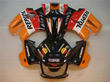 1995-1998 Black Orange Repsol Honda CBR600 F3 Motorcycle Fairings Kits UK Stores