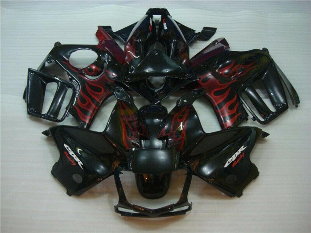 1995-1998 Black Red Flame Honda CBR600 F3 Motorcyle Fairings UK Stores 1995-1998 Black Red Flame Honda CBR600 F3 Motorcyle Fairings UK Stores