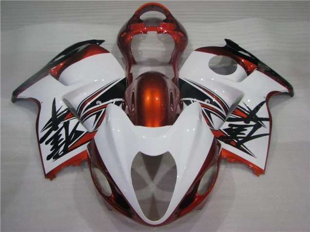 1996-2007 Orange White Black Suzuki GSXR 1300 Hayabusa Bike Fairings UK Stores 1996-2007 Orange White Black Suzuki GSXR 1300 Hayabusa Bike Fairings UK Stores