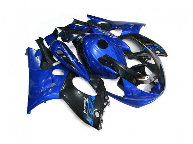 1994-2007 Blue Black Yamaha YZF600R Thundercat Motor Bike Fairings UK Stores