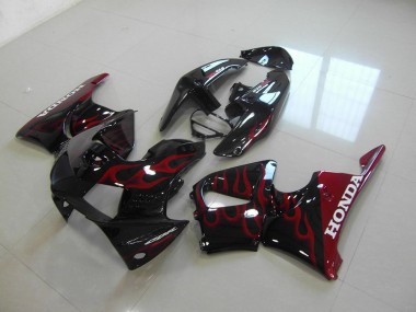 1998-1999 Black Red Honda CBR900RR 919 Motorcycle Fairings Kits UK Stores