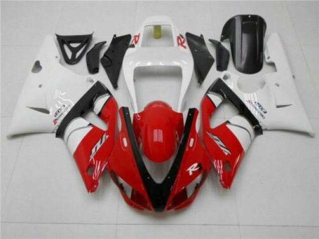 1998-1999 Red White Yamaha YZF R1 Motorcycle Replacement Fairings UK Stores 1998-1999 Red White Yamaha YZF R1 Motorcycle Replacement Fairings UK Stores