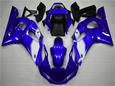 1998-2002 White Blue Yamaha YZF R6 Bike Fairings & Bodywork UK Stores