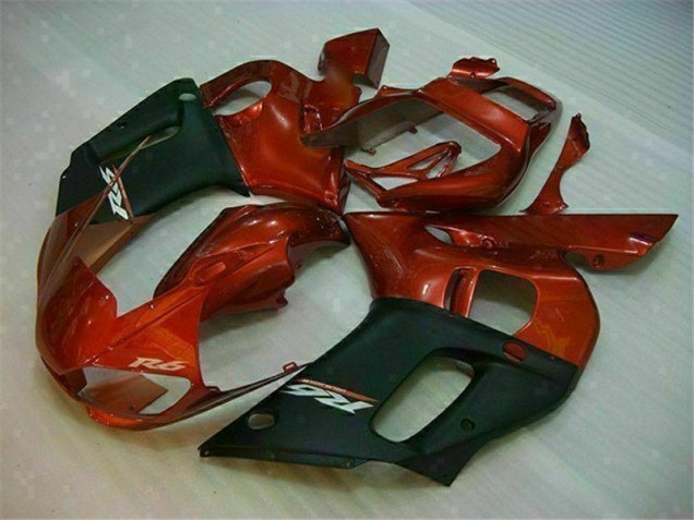 1998-2002 Black Brown Yamaha YZF R6 Motor Bike Fairings UK Stores 1998-2002 Black Brown Yamaha YZF R6 Motor Bike Fairings UK Stores