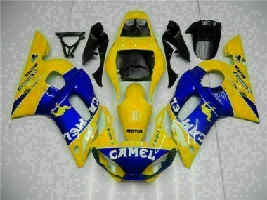 1998-2002 Yellow Blue Yamaha YZF R6 Moto Fairings UK Stores