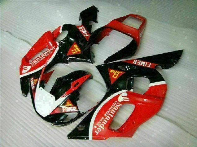 1998-2002 Red Black Yamaha YZF R6 Motorcyle Fairings UK Stores 1998-2002 Red Black Yamaha YZF R6 Motorcyle Fairings UK Stores