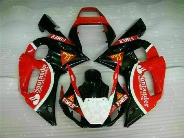 1998-2002 Red Black Yamaha YZF R6 Motorcyle Fairings UK Stores 1998-2002 Red Black Yamaha YZF R6 Motorcyle Fairings UK Stores