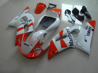 1998-2002 White Red Marlboro Yamaha YZF R6 Motorbike Fairing UK Stores