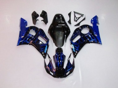 1998-2002 Blue Flame Yamaha YZF R6 Motorcycle Fairings UK Stores