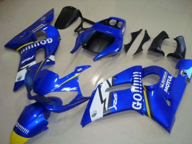 1998-2002 Blue Go Motul Yamaha YZF R6 Motorbike Fairing Kits UK Stores