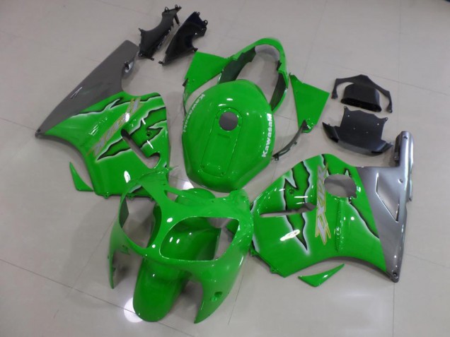 2000-2001 Green Flame Kawasaki ZX12R Bike Fairings UK Stores 2000-2001 Green Flame Kawasaki ZX12R Bike Fairings UK Stores