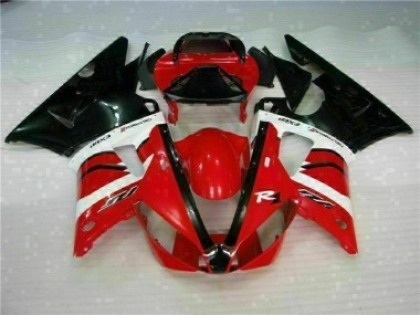 2000-2001 Red Yamaha YZF R1 Motorcycle Fairings Kit UK Stores