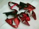 2000-2002 Red Black Kawasaki ZX6R Bike Fairing Kit UK Stores
