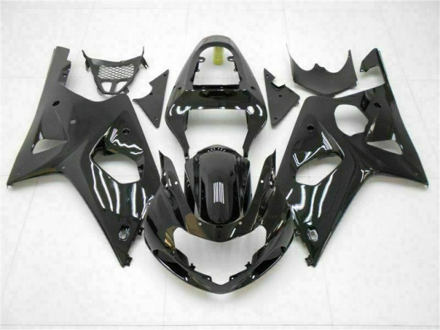 2000-2002 Glossy Black Suzuki GSXR 1000 Motorbike Fairing UK Stores 2000-2002 Glossy Black Suzuki GSXR 1000 Motorbike Fairing UK Stores