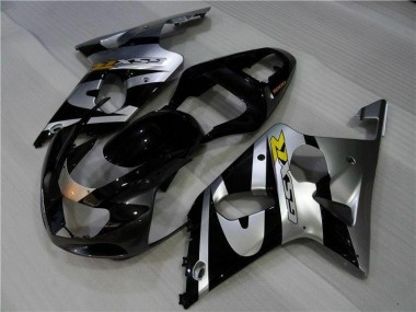 2000-2002 Silver Black Suzuki GSXR 1000 Motor Fairings UK Stores