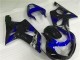 2000-2002 Blue Black Suzuki GSXR 1000 Motorcycle Fairings Kit UK Stores 2000-2002 Blue Black Suzuki GSXR 1000 Motorcycle Fairings Kit UK Stores