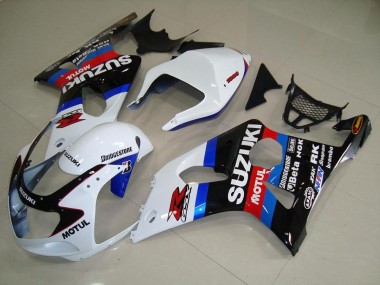 2000-2002 Black White Blue Suzuki GSXR 1000 Moto Fairings UK Stores