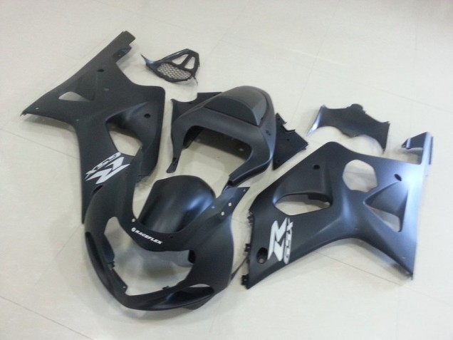 2000-2002 Matte Black with Silver Gsxr Suzuki GSXR 1000 Motorcycle Fairings Kit UK Stores 2000-2002 Matte Black with Silver Gsxr Suzuki GSXR 1000 Motorcycle Fairings Kit UK Stores