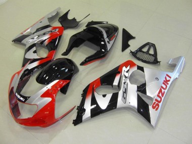 2000-2002 Red Silver Suzuki GSXR 1000 Motorcycle Fairings UK Stores