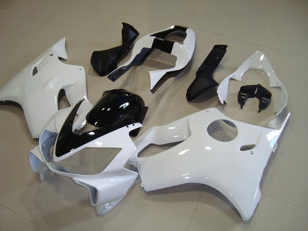 2001-2003 White with Black Stripe Honda CBR600 F4i Motorcycle Fairing Kits UK Stores 2001-2003 White with Black Stripe Honda CBR600 F4i Motorcycle Fairing Kits UK Stores