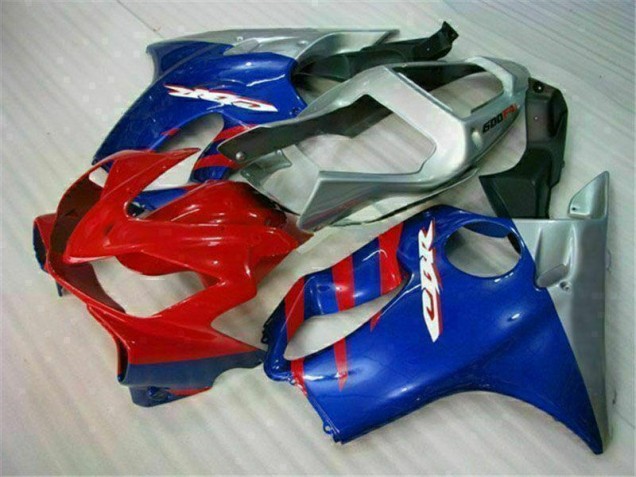 2001-2003 Blue Red Honda CBR600 F4i Motorbike Fairings UK Stores 2001-2003 Blue Red Honda CBR600 F4i Motorbike Fairings UK Stores