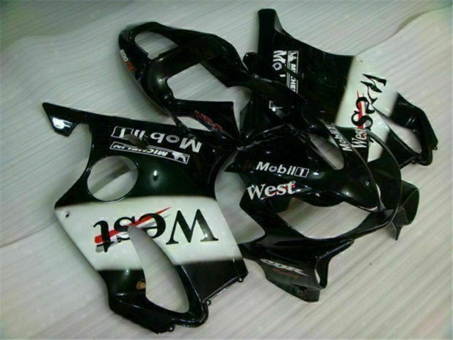 2001-2003 White Black West Honda CBR600 F4i Bike Fairings UK Stores 2001-2003 White Black West Honda CBR600 F4i Bike Fairings UK Stores