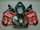 2001-2003 Red White Blue Castrol Cycle World Honda CBR600 F4i Motorcycle Fairings Kits UK Stores 2001-2003 Red White Blue Castrol Cycle World Honda CBR600 F4i Motorcycle Fairings Kits UK Stores