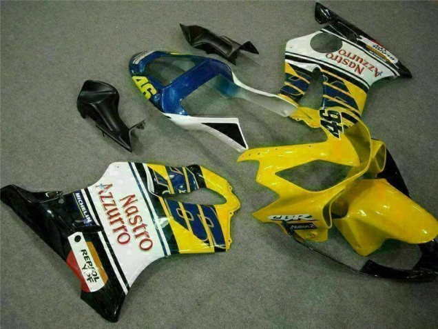 2001-2003 Yellow White Honda CBR600 F4i Moto Fairings UK Stores 2001-2003 Yellow White Honda CBR600 F4i Moto Fairings UK Stores