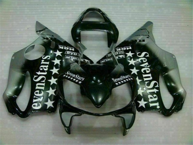 2001-2003 Black Silver Seven Stars Honda CBR600 F4i Motorbike Fairing UK Stores 2001-2003 Black Silver Seven Stars Honda CBR600 F4i Motorbike Fairing UK Stores