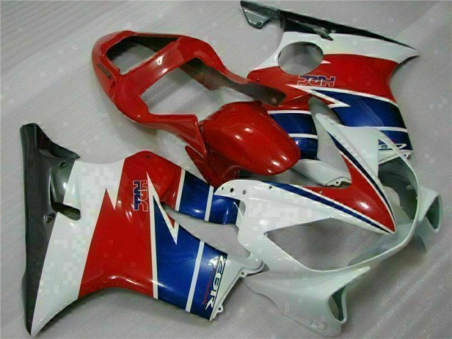 2001-2003 Red White Blue Honda CBR600 F4i Replacement Motorcycle Fairings UK Stores 2001-2003 Red White Blue Honda CBR600 F4i Replacement Motorcycle Fairings UK Stores