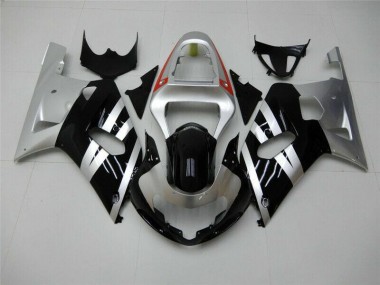2001-2003 Black Silver Suzuki GSXR 600/750 Motorbike Fairing UK Stores