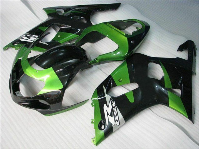 2001-2003 Green Black Suzuki GSXR 600/750 Motorbike Fairing UK Stores