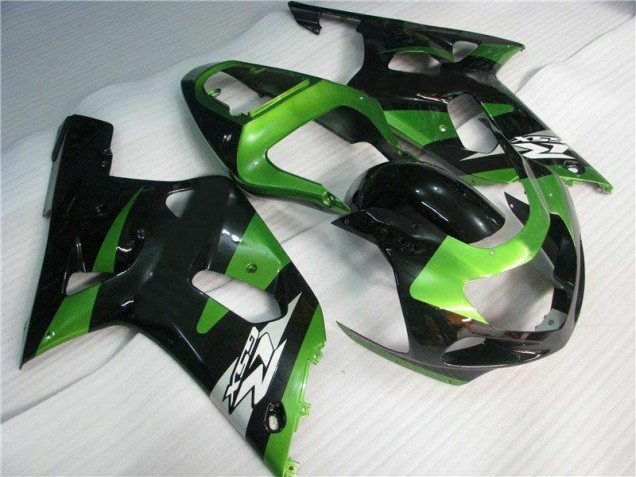 2001-2003 Green Black Suzuki GSXR 600/750 Motorbike Fairing UK Stores