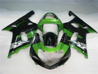 2001-2003 Green Black Suzuki GSXR 600/750 Motorbike Fairing UK Stores