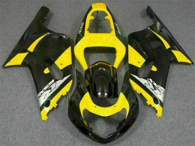 2001-2003 Yellow Black Suzuki GSXR 600/750 Motorcycle Replacement Fairings UK Stores