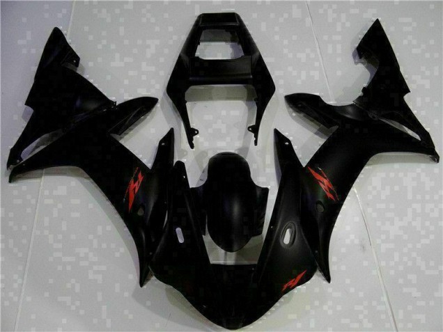 2002-2003 Black Yamaha YZF R1 Motorcycle Fairing Kit UK Stores 2002-2003 Black Yamaha YZF R1 Motorcycle Fairing Kit UK Stores