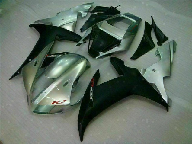 2002-2003 Silver Black Yamaha YZF R1 Motorbike Fairing Kits UK Stores