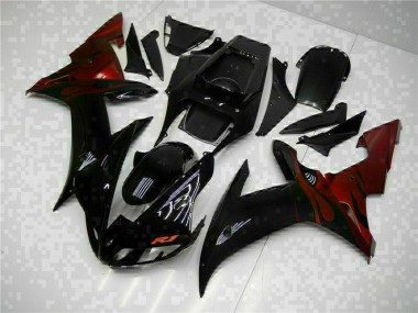 2002-2003 Black Yamaha YZF R1 Motorcycle Fairings UK Stores