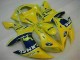 2002-2003 Yellow Yamaha YZF R1 Motorcycle Fairing Kit UK Stores