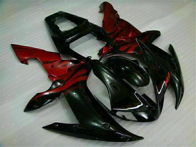 2002-2003 Black Red Yamaha YZF R1 Bike Fairing UK Stores