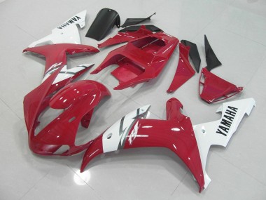 2002-2003 Red White Yamaha YZF R1 Bike Fairings UK Stores
