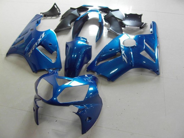 2002-2006 Blue OEM Style Kawasaki ZX12R Motorcyle Fairings UK Stores 2002-2006 Blue OEM Style Kawasaki ZX12R Motorcyle Fairings UK Stores