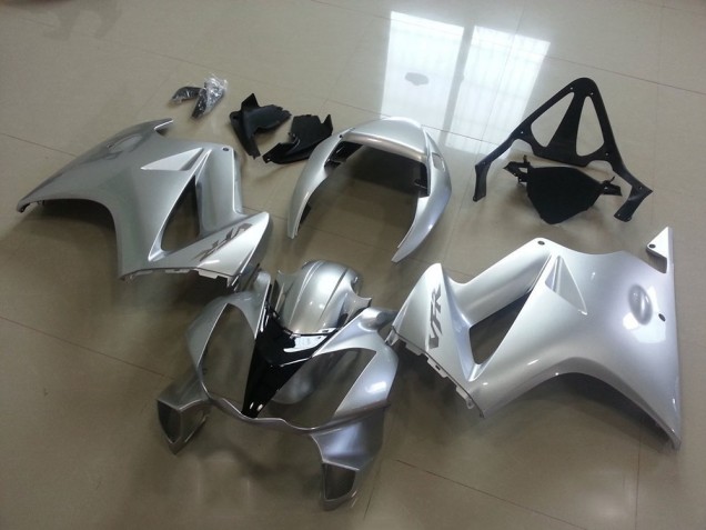 2002-2013 Silver Honda VFR800 Motorcycle Fairings UK Stores 2002-2013 Silver Honda VFR800 Motorcycle Fairings UK Stores