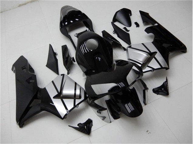 2003-2004 Black Silver Honda CBR600RR Bike Fairing UK Stores