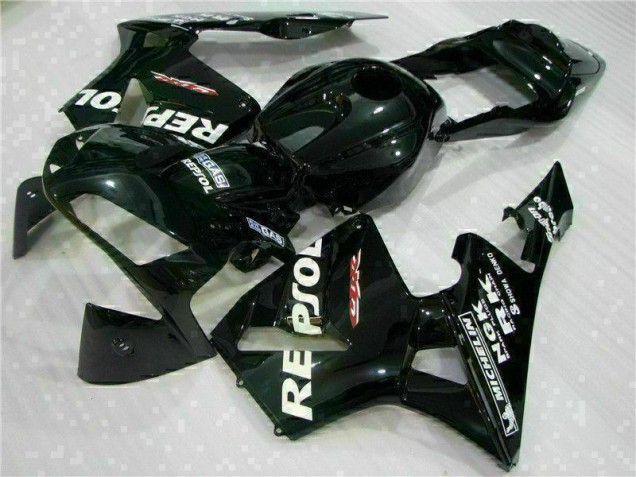 2003-2004 Black Repsol Honda CBR600RR Motorbike Fairing UK Stores 2003-2004 Black Repsol Honda CBR600RR Motorbike Fairing UK Stores