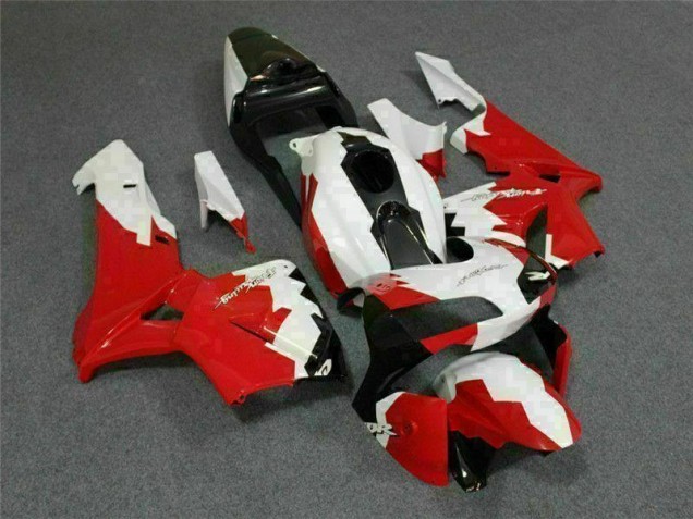 2003-2004 Red White Honda CBR600RR Replacement Motorcycle Fairings UK Stores 2003-2004 Red White Honda CBR600RR Replacement Motorcycle Fairings UK Stores