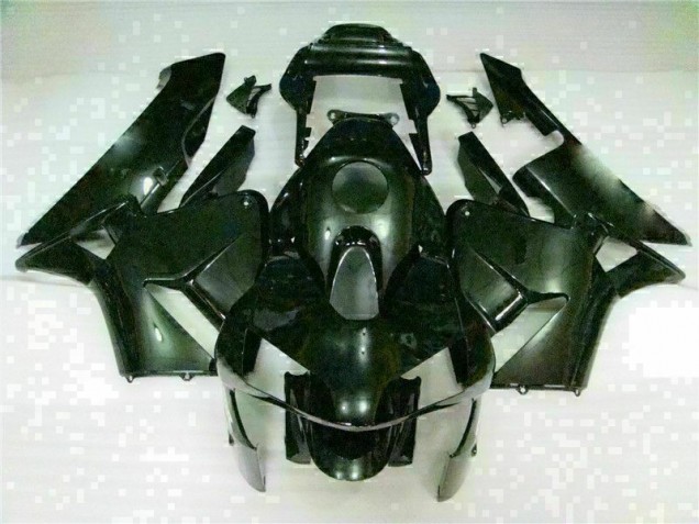 2003-2004 Black Honda CBR600RR Motorbike Fairings UK Stores 2003-2004 Black Honda CBR600RR Motorbike Fairings UK Stores