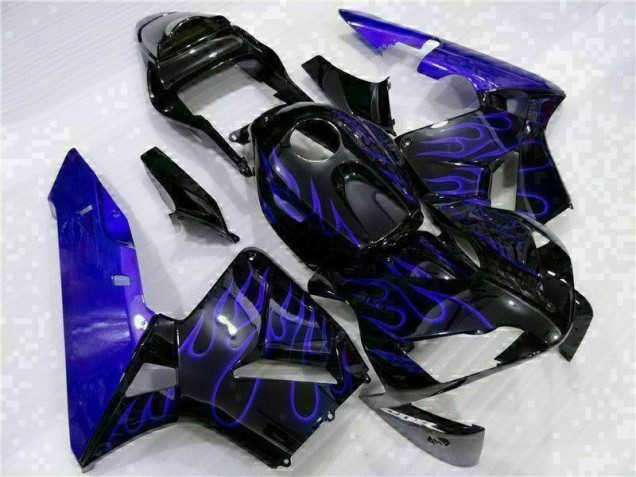 2003-2004 Black with Blue Flame Honda CBR600RR Motorcycle Fairing Kits UK Stores 2003-2004 Black with Blue Flame Honda CBR600RR Motorcycle Fairing Kits UK Stores