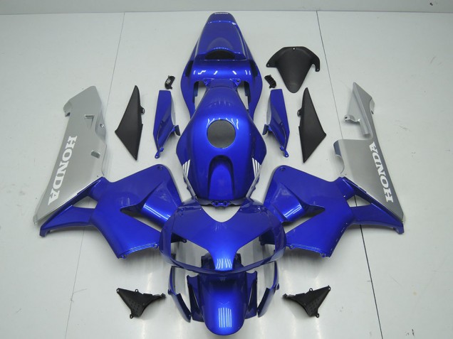 2003-2004 Blue Silver Honda CBR600RR Motorbike Fairing UK Stores 2003-2004 Blue Silver Honda CBR600RR Motorbike Fairing UK Stores