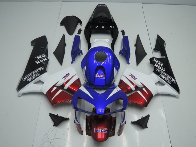 2003-2004 Dark Red Blue Honda CBR600RR Motorcycle Bodywork UK Stores 2003-2004 Dark Red Blue Honda CBR600RR Motorcycle Bodywork UK Stores